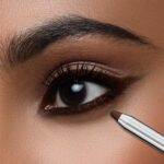 RENEE Midnight Kohl Pencil- Brown | Waterproof, Smudge-proof Kajal With Sharpener | Matte Finish, Long-lasting Upto 24 Hours | One-swipe Application With Vitamin E | 1.5 g - Image 7