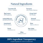 Blue Nectar Coconut Face Cream with SPF 30 Sunscreen for Women | Plant Based Oil Free Moisturizer for Face with Vitamin E | Brightening Sunscreen for Oily, Dry & Sensitive Skin (16 Herbs, 50g) - Image 5