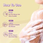 Plum Bodylovin' Vanilla Vibes Body Wash | SLS-Free Creamy Body Wash for Women | Shower Gel with Long Lasting Vanilla Fragrance | Aloe-Infused Nourishing Body Cleanser for Soft & Smooth Skin - 240ml - Image 5