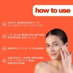 Prismos Beauty Sunscreen for Men & Women | SPF 30 for Oily Skin | Lightweight, Non-Greasy & Non-Comedogenic | With Aloe Vera & Vitamin E | Suitable for All Skin Types – 50ml - Image 7