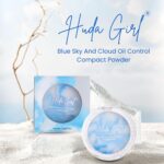 HUDA GIRL Instant Oil Control Blue Sky & Cloud Gel Compact Powder for Oily Skin - Mattifying, Poreless Finish - 2in1 Primer & Oil Control Compact Powder, Long-Lasting Compact for Women - Image 5