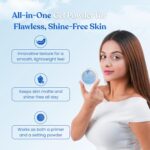 HUDA GIRL Instant Oil Control Blue Sky & Cloud Gel Compact Powder for Oily Skin - Mattifying, Poreless Finish - 2in1 Primer & Oil Control Compact Powder, Long-Lasting Compact for Women - Image 7