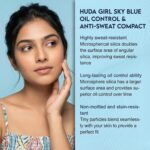 HUDA GIRL Instant Oil Control Blue Sky & Cloud Gel Compact Powder for Oily Skin - Mattifying, Poreless Finish - 2in1 Primer & Oil Control Compact Powder, Long-Lasting Compact for Women - Image 8