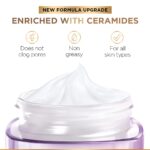 L'Oréal Paris Hyaluronic Acid Line Filling Water Cream, Moisturiser, Hyaluronic Acid for Hydration, Replumps Skin, Ceramides for Skin Barrier Repair, Reduces Fine Lines, 15ml - Image 6