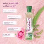 Dabur Gulabari Premium Rose Water with Aloe Vera - 1200 ml (400ml x 3) | Upto 8 HR Skin Hydration | Cleanses, Tones and Moisturises Skin | For All Skin Types - Image 3
