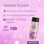 Plum BodyLovin' Vanilla Vibes Bath & Body Gift Set | Wash | Mist | Oil | Long-Lasting Fragrance | For Women | Gifting For Rakhi & Special Occasions| Pack Of 3 - Image 6