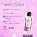 Plum BodyLovin' Vanilla Vibes Bath & Body Gift Set | Wash | Mist | Oil | Long-Lasting Fragrance | For Women | Gifting For Rakhi & Special Occasions| Pack Of 3 - Image 8