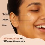 FURR by Pee Safe Acnes Patches For Pimples | 12 Hydrocolloid Acne Relief Patches - 3 Sizes | Made with Ayurvedic Ingredients | Anti Inflammatory | Reduces Acne, Spots and Blemishes - Image 5