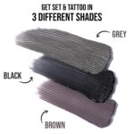 INSIGHT Cosmetics Brow Tattoo - Black|Natural Finsh|Long Lasting|Smudge Free|Transferproof|Sculpts & Defines-5 g - Image 7
