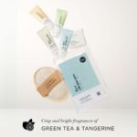 Kimirica Travel Kit Bath set Five Elements Luxury Bath and Body Care Travel Pouch Loofah| 6 in 1 self-care travel kit with a reusable pouch 100% Vegan - Image 3