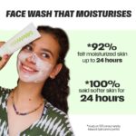 Sammmm FRESH-AF Sebum Control & Reducing Face Wash | Niacinamide, Blue Lotus & White Lily | Moisturizing Creamy Foaming Face Cleanser | For Women & Men 50gm - Image 3