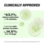 Sammmm FRESH-AF Sebum Control & Reducing Face Wash | Niacinamide, Blue Lotus & White Lily | Moisturizing Creamy Foaming Face Cleanser | For Women & Men 50gm - Image 6