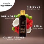 Prismos Beauty Fallcure Hair Oil For Winter 100ml | Bhringraj, Amla & Hibiscus Scalp Oil for Hair Growth | Anti Hair Fall Solution | Non-Sticky Oil for Men & Women | Suitable for All Hair Types - Image 4