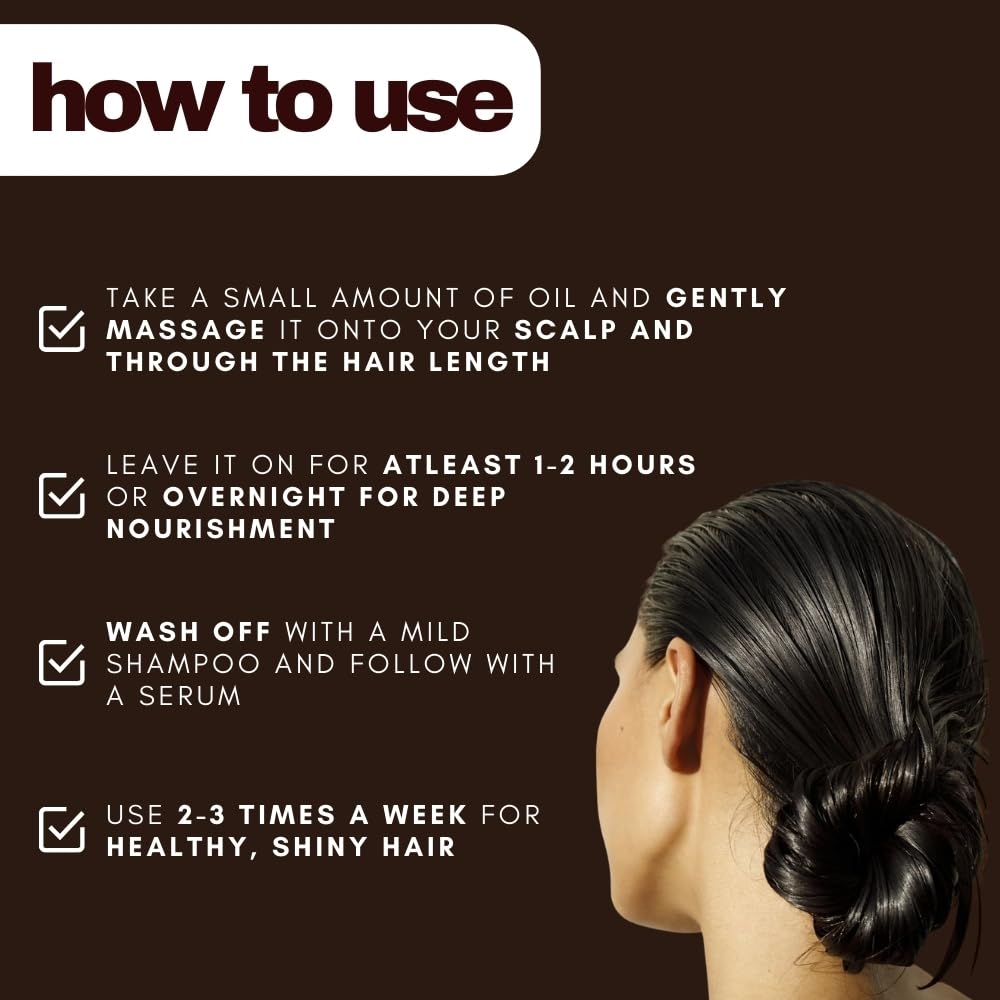 Prismos Beauty Fallcure Hair Oil For Winter 100ml | Bhringraj, Amla & Hibiscus Scalp Oil for Hair Growth | Anti Hair Fall Solution | Non-Sticky Oil for Men & Women | Suitable for All Hair Types - Image 6