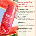 PLIX - THE PLANT FIX Watermelon Tint Twist Color-Adapting Sunscreen | For light coverage & instant glow | SPF 50 PA++++ Medium Sunlit Glow - Image 4