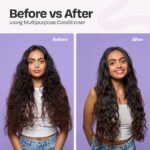 MANETAIN Multipurpose Conditioner 100gm for Curly & Wavy Hair | Hydrating Protein–Moisture Balanced Formula for Frizz Control & Softness | CG-Friendly, Silicone-Free | Suitable for Women & Men - Image 4