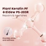 PLIX THE PLANT FIX Flaxseed Keratin Smoothening Mask, Shampoo & Conditioner | Plant Keratin PF | Flaxseed Oil | Softer, Smoother Hair | Pack of 3 | 200gm + 200ml + 175ml | - Image 3