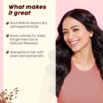 PLIX THE PLANT FIX Flaxseed Keratin Smoothening Mask, Shampoo & Conditioner | Plant Keratin PF | Flaxseed Oil | Softer, Smoother Hair | Pack of 3 | 200gm + 200ml + 175ml | - Image 8