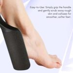 Beauté Secrets 2 Pieces Foot Scrubber, Foot Callus Scrubber, Double-Sided Colossal Foot Heel Scrubber Shaver Rasp Foot File and Callus Remover for Grit Exfoliates Removes Dead Skin - Image 4