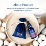 Blue Nectar Kumkumadi Oil for Face | Anti Aging & Brightening Ayurvedic Face Serum | Saffron Sandalwood Kumkumadi Tailam Face Oil for Glowing Skin for Women & Men (26 Herbs, 10ml) - Image 6