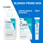 CeraVe Blemish Control Cleanser with 2% Salicylic Acid & Niacinamide for Acne Prone Skin, Controls Acne & Spots, Unclog Pores & Reduces Blemishes, 236ml - Image 8