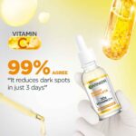 Garnier Vitamin C + Face Serum for Skin Brightening & Anti-Dark Spots|100X Stronger than Vit C |2% Niacinamide 0.5% Salicylic Acid/BHA |Suitable for Oily, Dry, Sensitive Skin |For Men & Women 30ml - Image 5