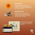 Brightening Day Cream | Lightweight Formula with Calendula & Sandalwood Extracts | Sun & Pollution Protection | Hydrating Cream for Radiant, Youthful, Glowing Skin | Anti-Aging for Dry Skin | 50 gm - Image 3