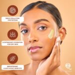 Brightening Day Cream | Lightweight Formula with Calendula & Sandalwood Extracts | Sun & Pollution Protection | Hydrating Cream for Radiant, Youthful, Glowing Skin | Anti-Aging for Dry Skin | 50 gm - Image 4