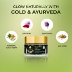 Vanaura Organics Rejuvinita Gold 32+ | Overnight Cream for Glowing Skin | Anti Ageing Night Cream for Women and Men | Pigmentation & Wrinkles | Tanning & Dullness | for 32-45 Age groups - Image 6