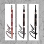 INSIGHT Smudge Free Eyebrow Pencil with Spoolie | Matte Finish | Long Lasting & Waterproof | For Indian Skin Tones | 30gm | Shade: Brown - Image 5