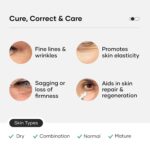 Cureskin Under Eye Gel for Dark Circles for Women and Men | Bio-Peptide Under Eye Gel to Reduce Dark Circles, Puffiness & Wrinkles | Under Eye Cream for Men and Women - Image 5