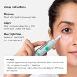 Cureskin Under Eye Gel for Dark Circles for Women and Men | Bio-Peptide Under Eye Gel to Reduce Dark Circles, Puffiness & Wrinkles | Under Eye Cream for Men and Women - Image 7