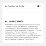 Cureskin Under Eye Gel for Dark Circles for Women and Men | Bio-Peptide Under Eye Gel to Reduce Dark Circles, Puffiness & Wrinkles | Under Eye Cream for Men and Women - Image 8