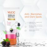 VLCC Vitamin C & Mulberry Serum Facewash - 150 ml to Reduce Blemishes & Brighten for AM | with Free Hyaluronic Acid & Aloe Vera Serum Facewash - 150 ml to Strengthen Skin Barrier for PM (B1G1) - Image 4
