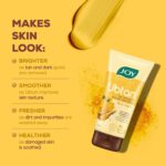 Joy Ubtan Tan Removal Face Wash 150ml x 2 | Detans, Removes Dirt & Blemishes for a Natural Glowing Skin | Enriched With Turmeric, Saffron & Sandalwood | Suitable for All Skin Types - Image 4