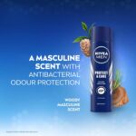 NIVEA Men Fresh Woody Protect and Care Deodorant Spray, 150ml - Image 3