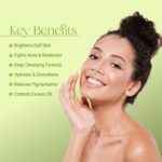 Skin Brightening Face Wash 100ml for Men & Women | Radiance-Boosting Hydrating Cleanser | Reduces Pigmentation, Acne & Dark Spots | Suitable for All Skin Types | Glow-Enhancing Formula - Image 4