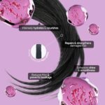 Moxie Beauty Hyaluronic Acid Repair Conditioner | Deep Hydration | Strengthens & Smooths | Frizz Control & Damage Repair | Lightweight & Silicone-Free | 175ml - Image 4