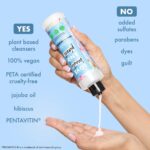 Love Beauty And Planet Jojoba oil, Hibiscus & Pentavitin Hydrate & Nourish Sulfate Free Shampoo 200ml - Image 6