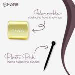 MARS 2in1 Dual Sharpener I Professional Grade Sharpener | Sharpens any type of Pencil & Lip Crayon | Compact and Portable. - Image 5