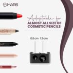 MARS 2in1 Dual Sharpener I Professional Grade Sharpener | Sharpens any type of Pencil & Lip Crayon | Compact and Portable. - Image 6