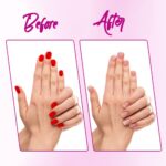 RENEE Nail Paint Remover Wipes, Easy & Hassle Free Nail Polish Removal, Keeps Nails Moisturized & Nourished, Acetone Free, Travel Friendly, Enriched With Vitamin E, Almond Oil & Glycerin, 50 Wipes - Image 5