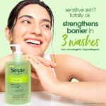 Simple Kind to Skin Refreshing Facial Wash | 100% Soap-Free Gentle Cleanser with Vitamin E & Glycerin | For All Skin Types | Perfect for Sensitive Skin, 250ml - Image 8