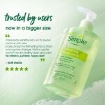 Simple Kind to Skin Refreshing Facial Wash | 100% Soap-Free Gentle Cleanser with Vitamin E & Glycerin | For All Skin Types | Perfect for Sensitive Skin, 250ml - Image 10