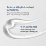 Sea Bright Hydrating Facial Cleanser with Rice, Licorice, Red Algae Extracts + 0.5% Lactic Acid | Gentle, Pore-Minimising, Barrier Supporting Face Wash for Men & Women | 120ml - Image 5