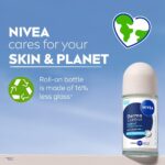 NIVEA Derma Control Defend Underarm Deo Roll-On for Women | Defends Against Irritation | 72H Derma Active Protection | With Pure Hyaluronic Acid & Pro-Vitamin B5 | 0% Alcohol | 50 ml - Image 8