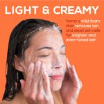 Joy Skin Fruits Spots & Tan Clear Face Wash 150ml x2 | Enriched with Papaya & Vitamin C + A | For Healthy Glowing skin | Suitable for All Skin Types - Image 4