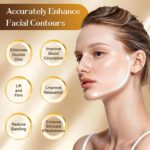 Lymphatic Contour Face Brush for Sculpting & Drainage – Facial Massager for Jawline, Chin & Neck – Reduces Puffiness, Promotes Detox & Lift – Soft Bristles, Improves Skin Glow, Includes Travel Case - Image 4