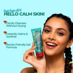 Calming Gel Cleanser 100% Natural, Hydrating + Barrier Support Formula for Normal Skin Type Face Wash - Image 4