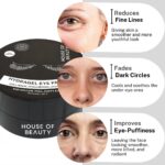 HOUSE OF BEAUTY Hydragel Eye Patches With Collagen, Peptides & Hyaluronic Acid For Dark Circles, Instant Puffiness Reduction & Hydration - (30 Pairs for both Women and Men) - 95 g - Image 4